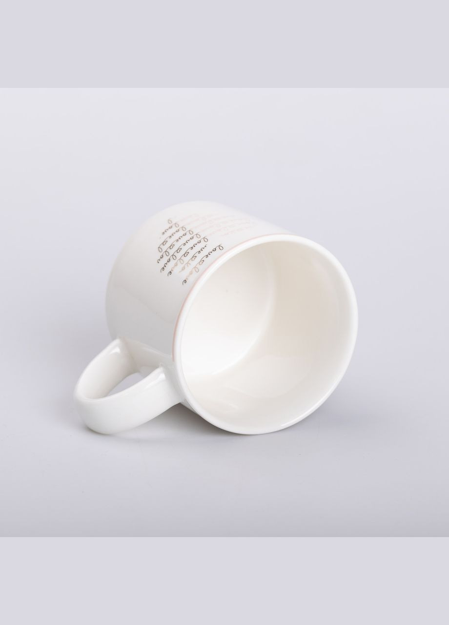 Чашечка керамическая 350 мл, белый Ceramic (322855571)
