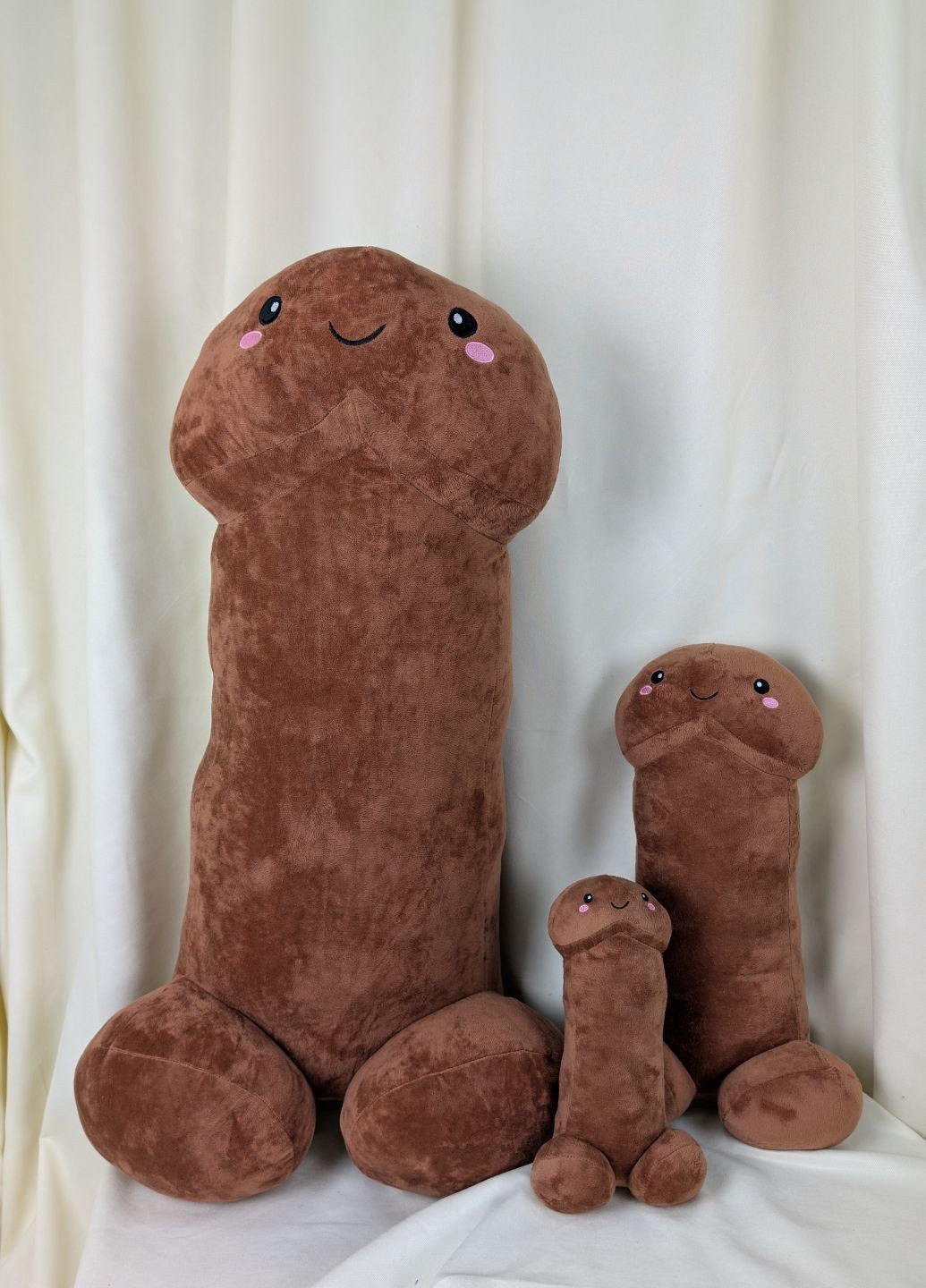 М'яка іграшка-прикол пеніс 50 см антистрес для обіймів My Kigu (373188465)