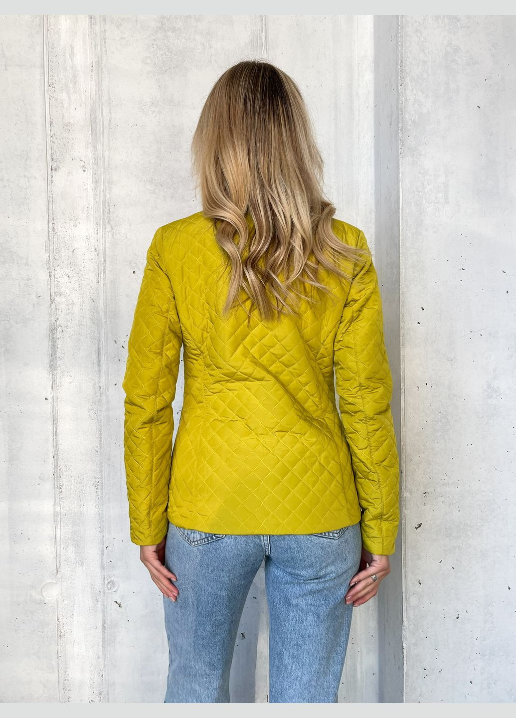 Гірчична демісезонна куртка Zemal