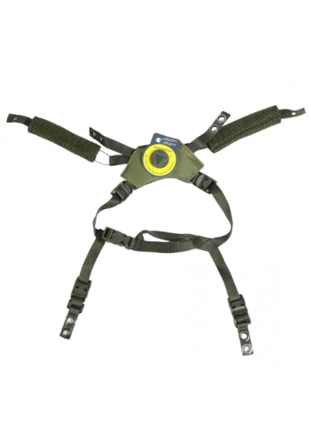 Универсальная система креплений для шлема Wendy system с подушками (Оливковый) No Brand (332635623)