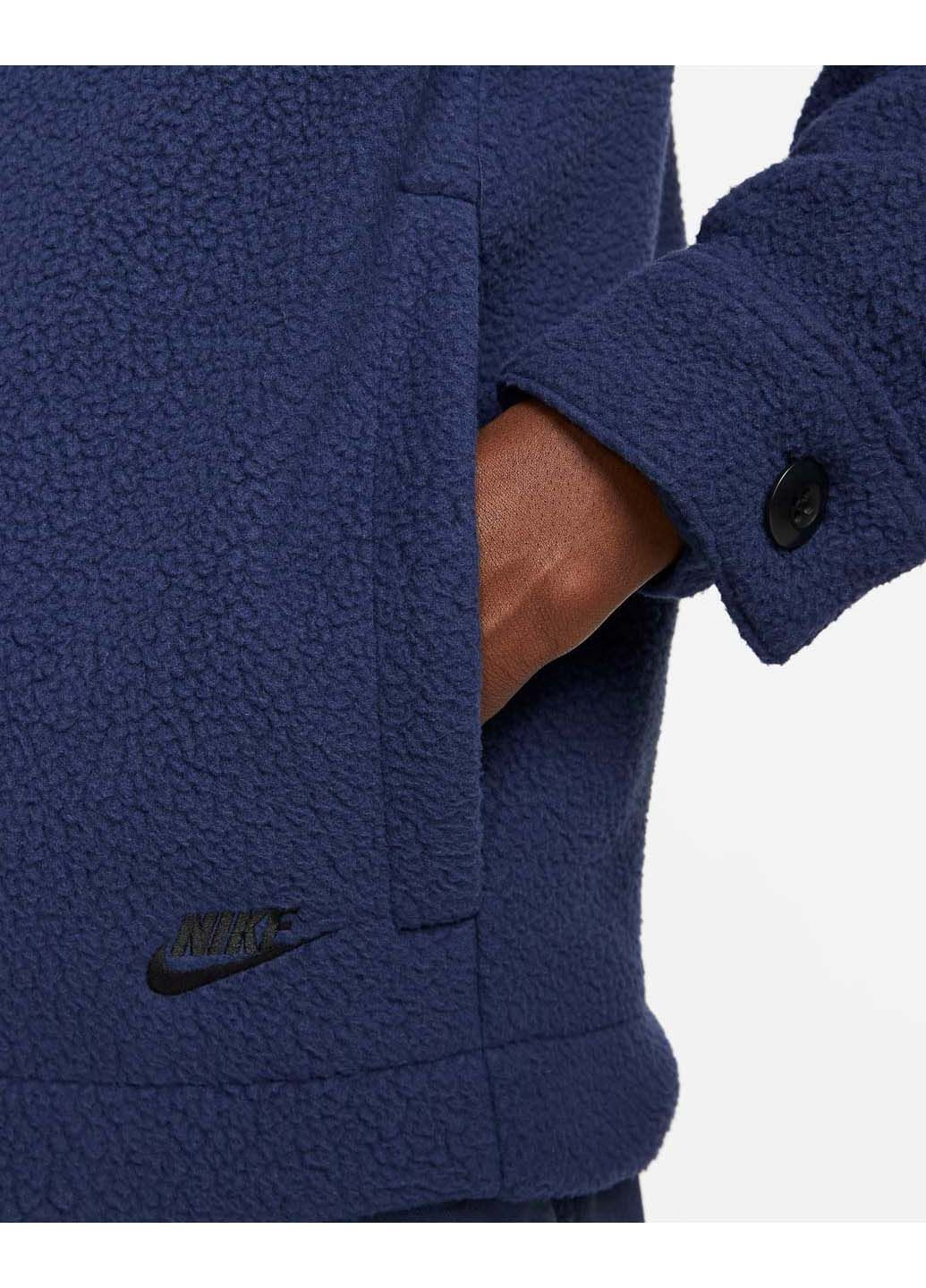 Синя демісезонна куртка чоловіча Nike