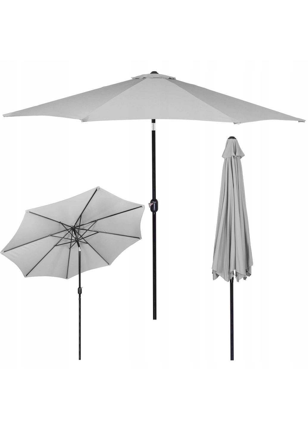 Зонт садовый стоячий (для террасы, пляжа) с наклоном 290 см Springos gu0015 (293153894)