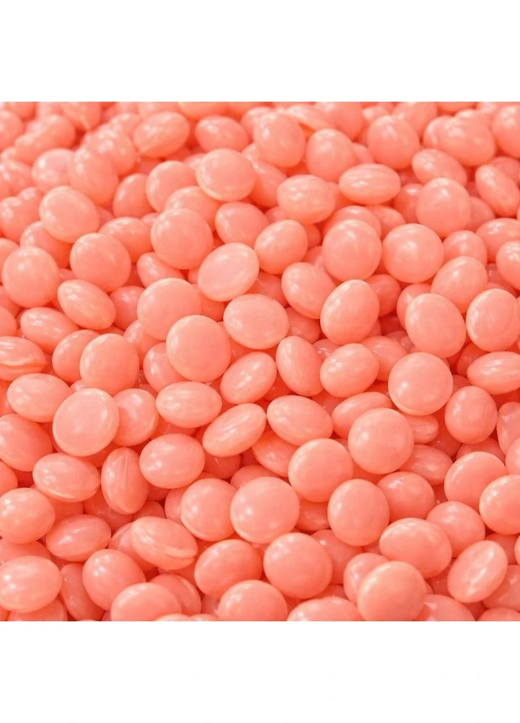 Горячий пленочный воск в гранулах Hard Wax Beans Pink 1000 г – профессиональный воск для депиляции без полосок, воск для No Brand (392864883)