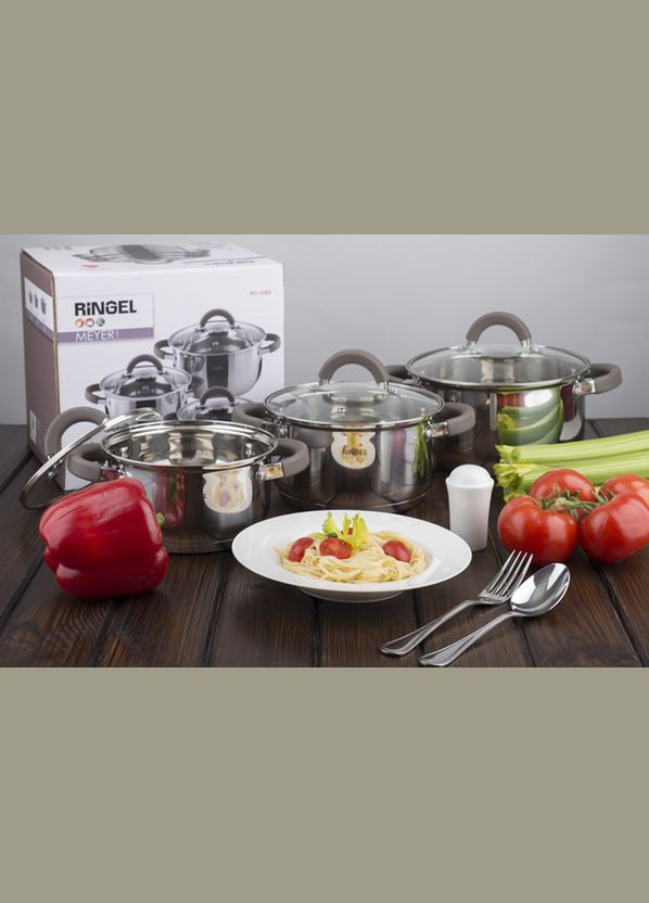 Набір каструль Meyer з 6 предметів (RG-6000) Ringel (297707487)