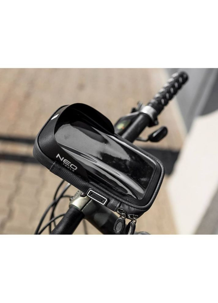 Сумка велосипедна з утримувачем для смартфона до 6" (91-001) Neo Tools (324021596)