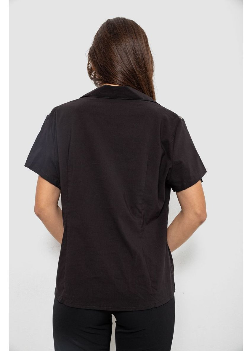 Черная рубашка Ager