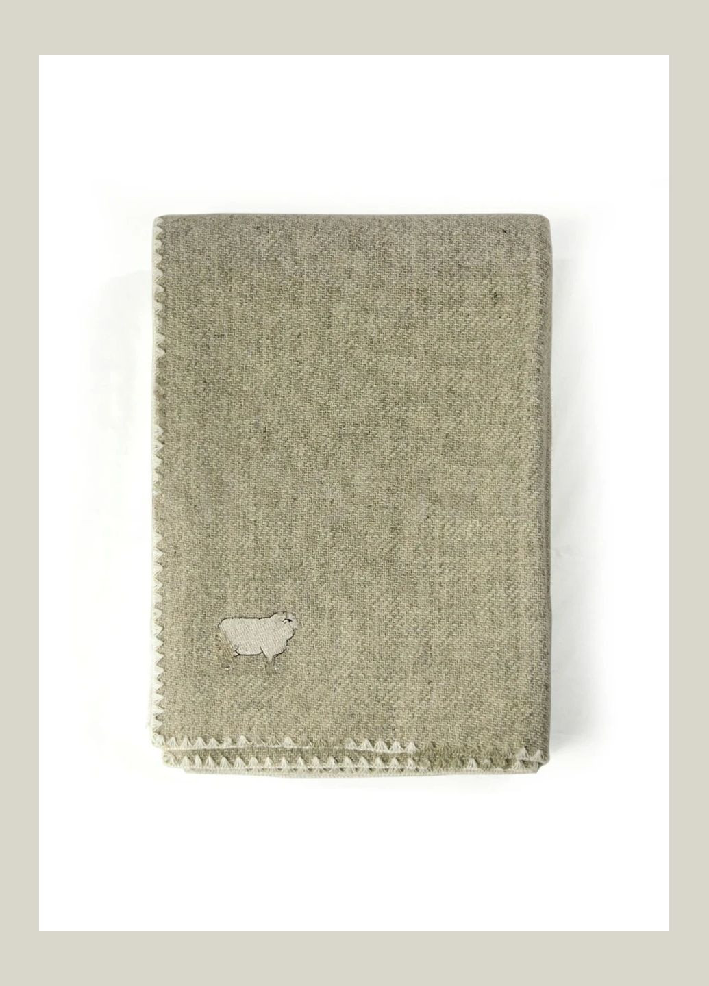 Напіввовняна ковдра ліжник 140х205 з вишивкою від виробника УкраЇна Ярослав (306387845)