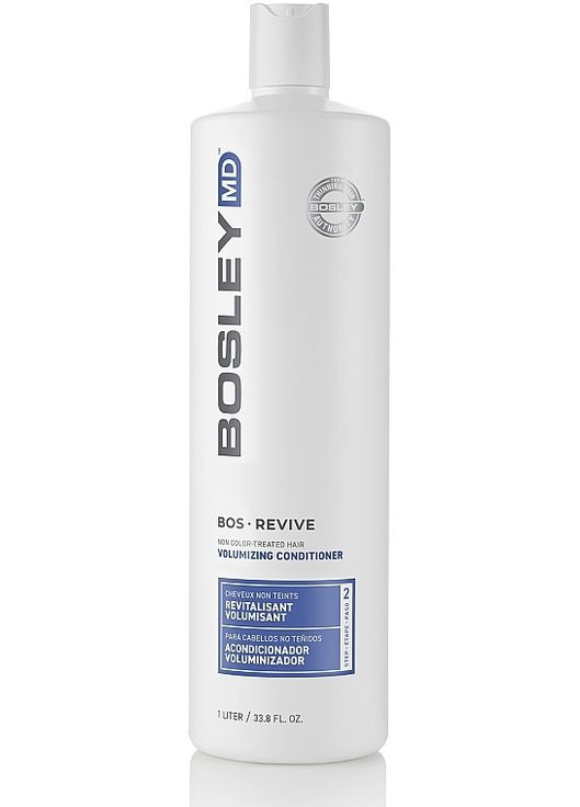 Кондиционер для объема тонких неокрашенных волос BosRevive Conditioner 300ml (588011-192064) Bosley (368650229)