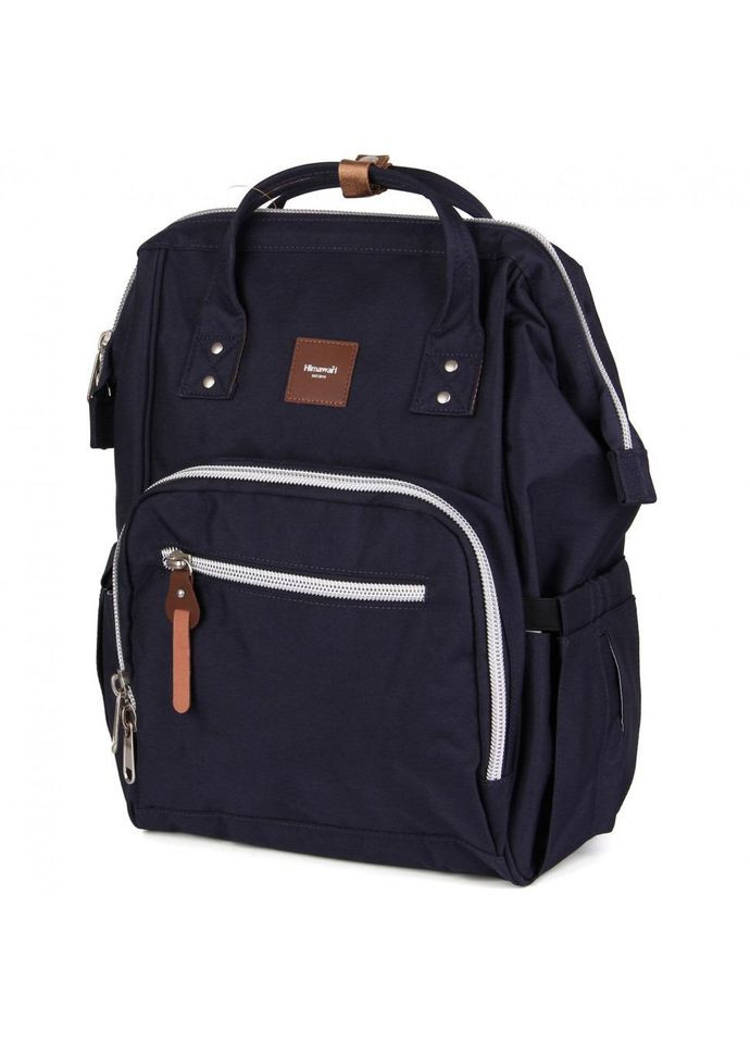 Рюкзак вологостійкий текстиль 20 л 1 відділення 27 × 40 × 16 см 1213 - 02 темно-синій Himawari (373036036)