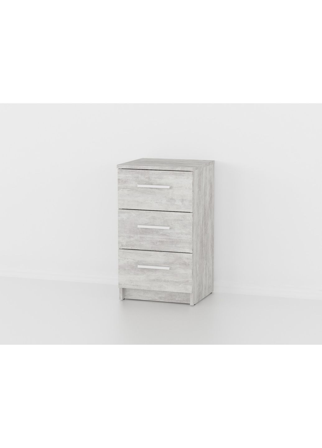 Приліжкова тумбочка, комод на 3 шухляди I-024 No Brand (371909533)