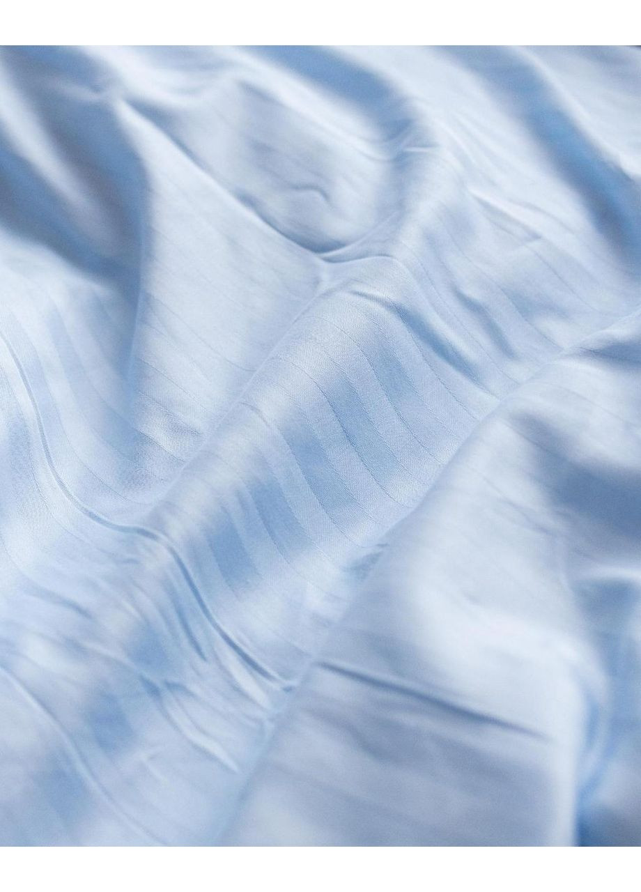 Постельное бельё страйп сатин PREMIUM Двуспальный размер, наволочки 50/70 No Brand (363190839)