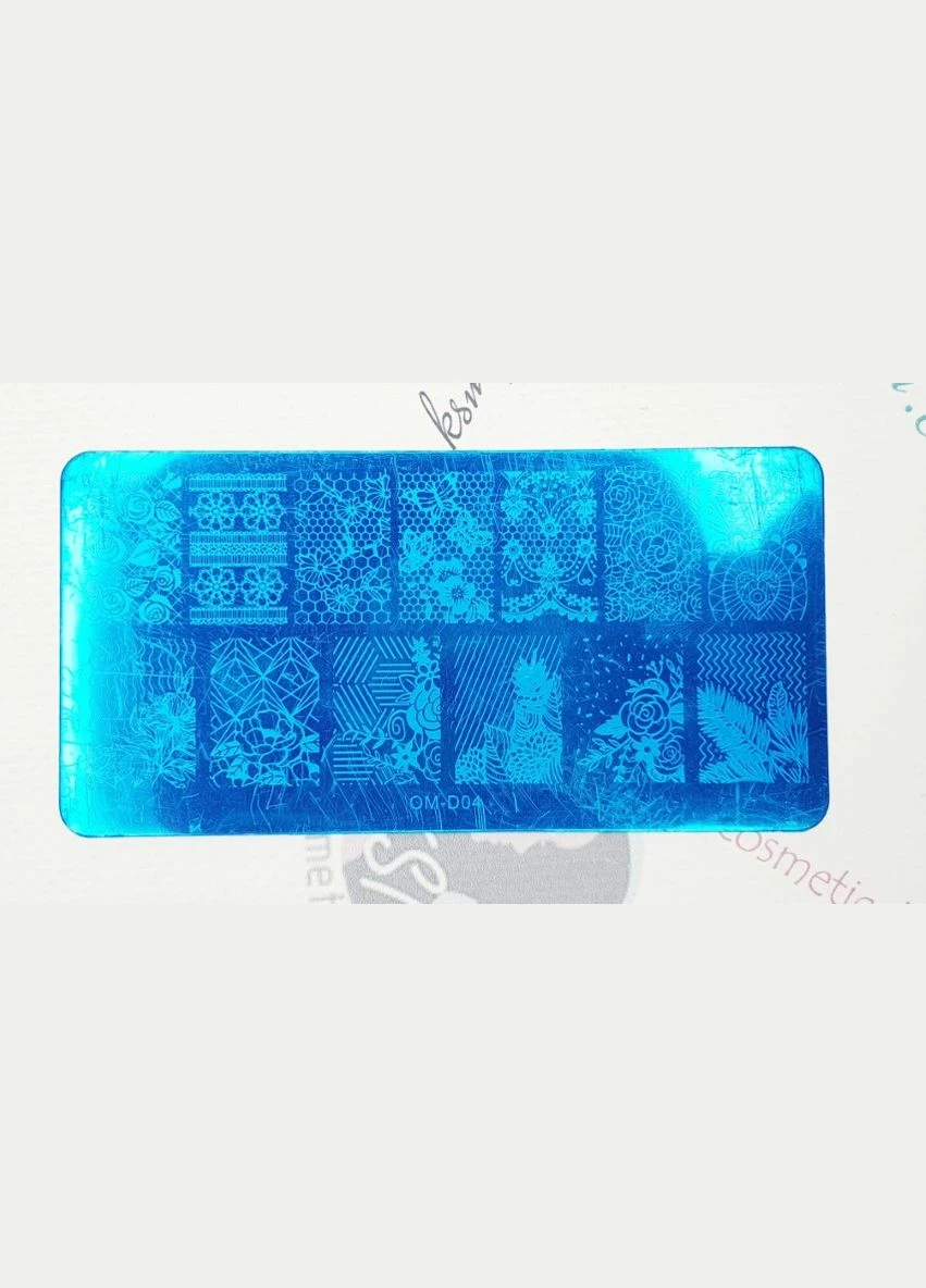 Пластина для стемпинга OMD04 No Brand (299721473)
