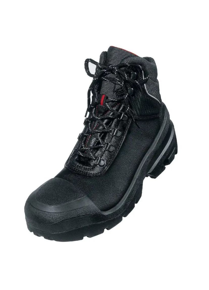 Черные осенние защитные ботинки quatro pro s3 (41 размер) от проколов и ударов (41171) Uvex
