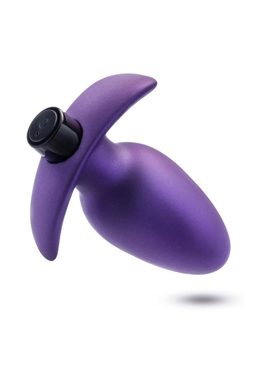 Анальний плаг із вібрацією Anal Adventures Matrix фіолетовий Blush (303903010)