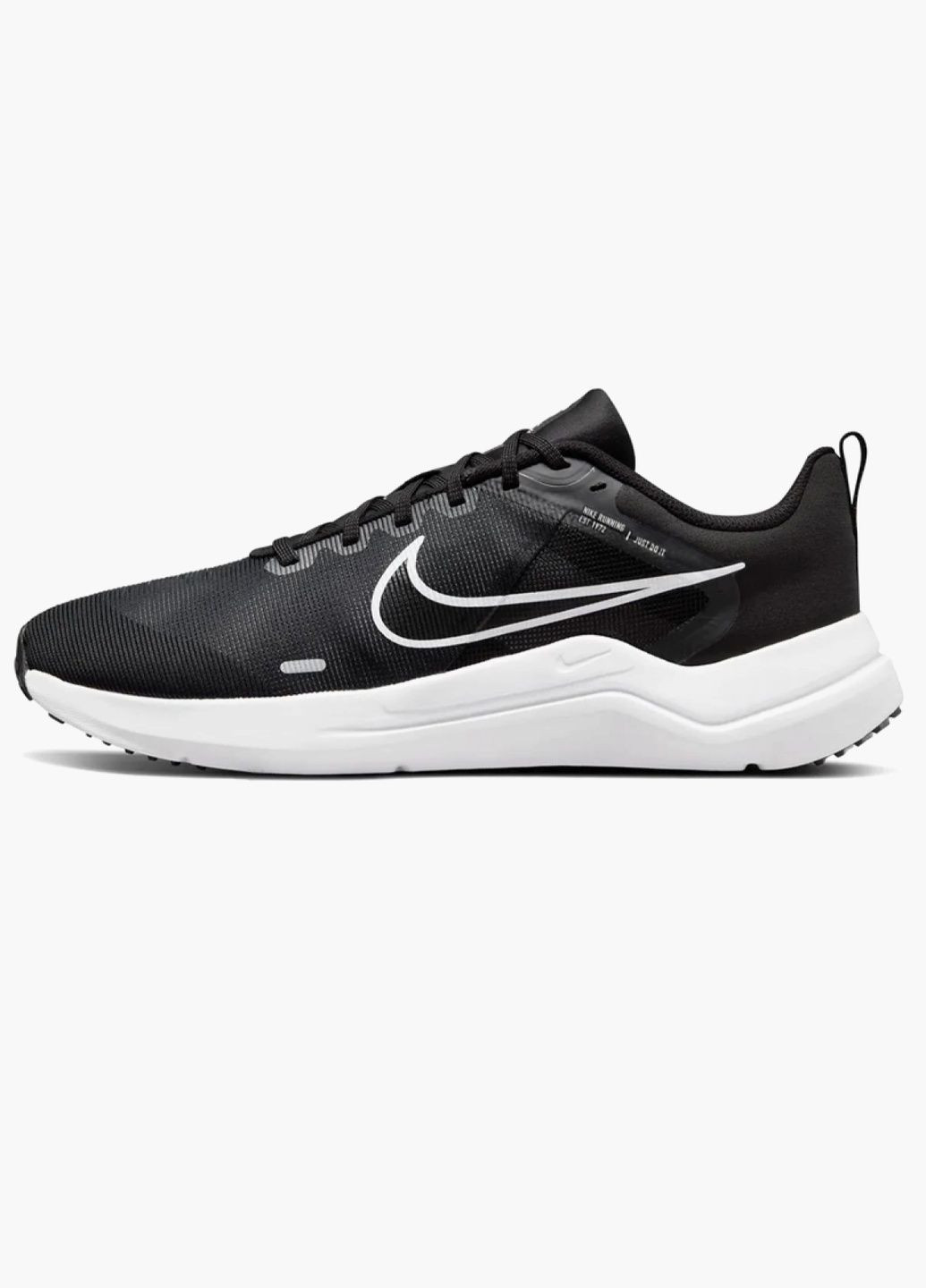 Черные кроссовки мужские downshifter 12 black dd9293-001 Nike