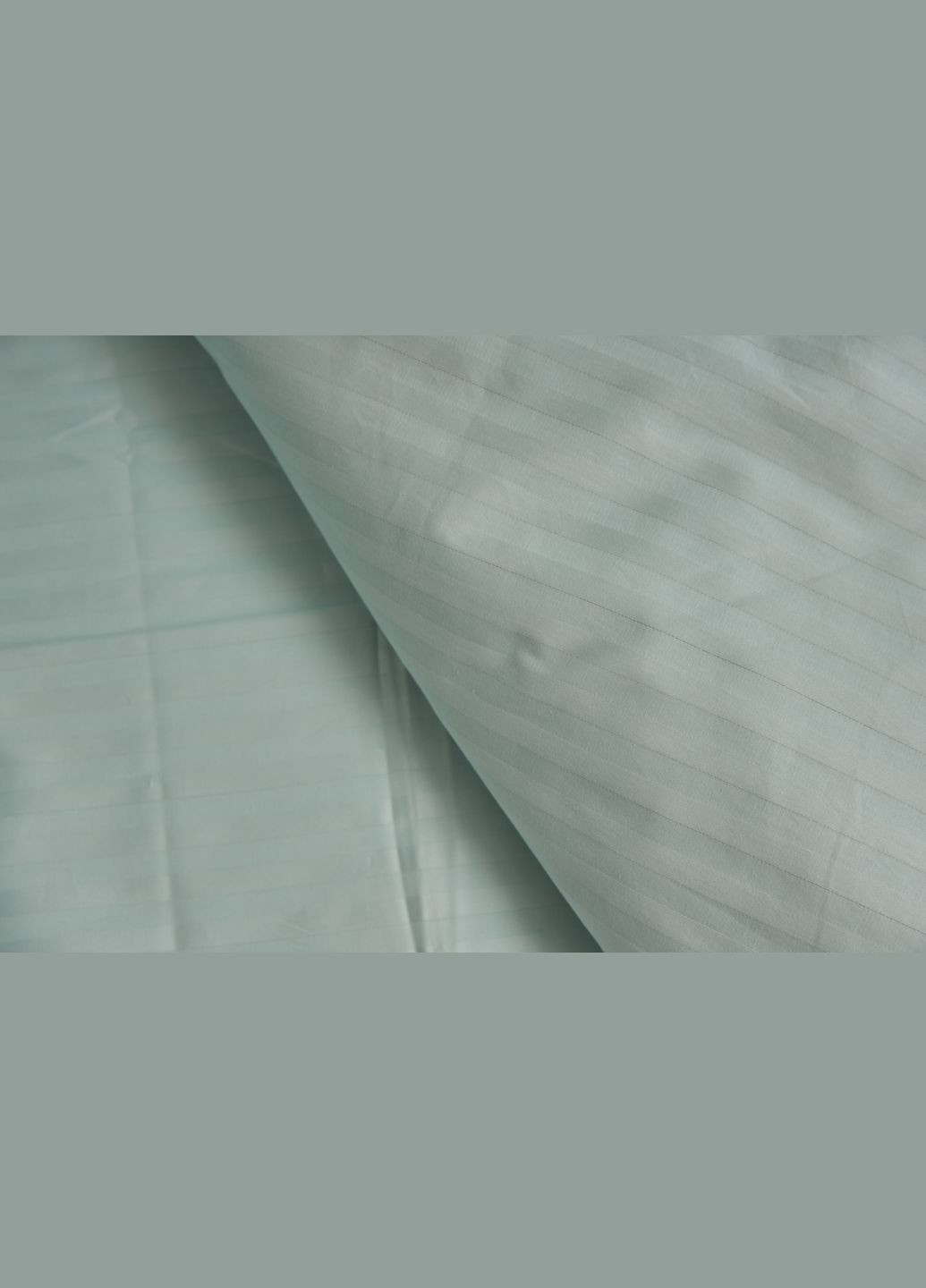 Комплект постельного белья полуторный евро 160х220 наволочки 2х40х60 Satin Stripe (MS-820000610) Moon&Star stripe mint (284416482)