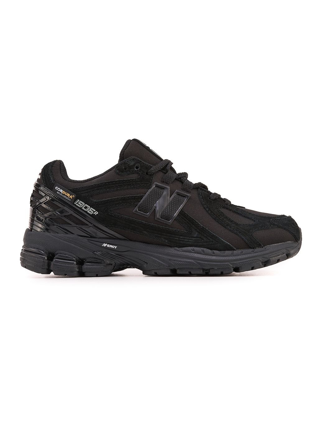 КРОСІВКИ ЖІНОЧІ NEW BALANCE 1906R CORDURA BLACK GLOSSY НЬЮ БЕЛАНС 1906R No Brand чорні демісезони (368869539)