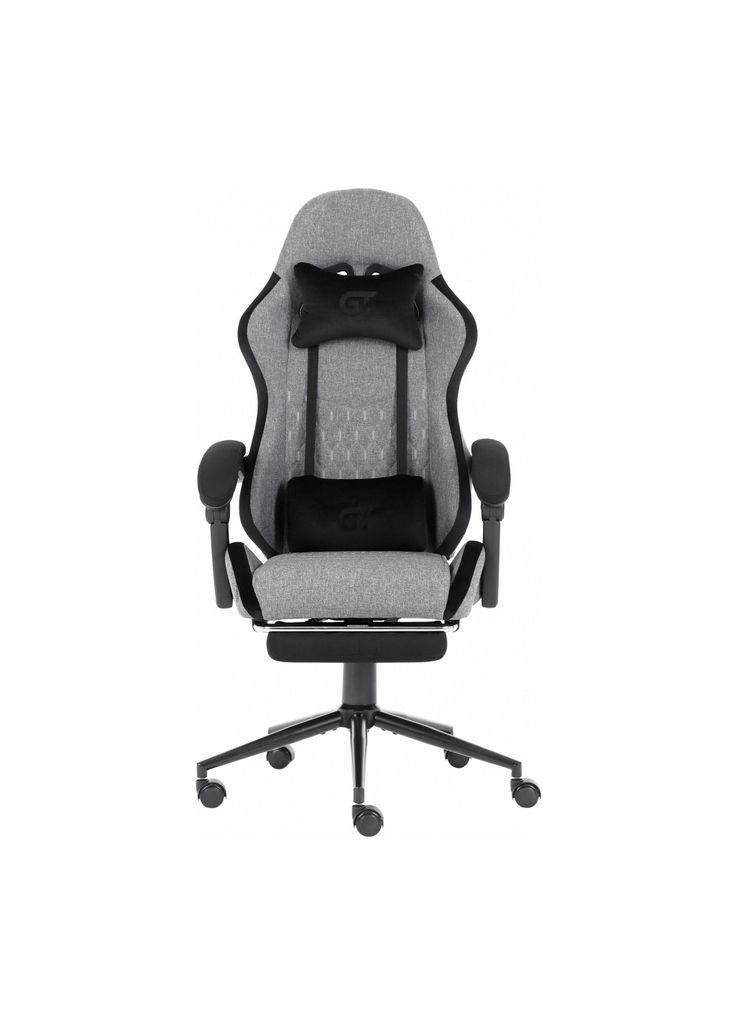 Кресло игровое (m330984) GT Racer X-2324 Gray/Black (369035520)