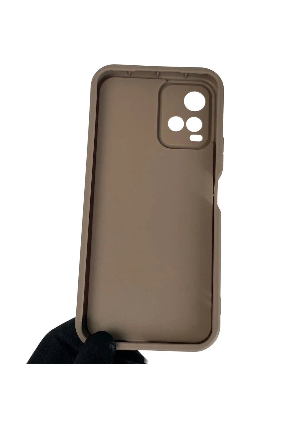 Чехол силиконовый Soft Touch с 3D принтом злой котик для Y21S (Полная защита камеры) Vivo (378972079)