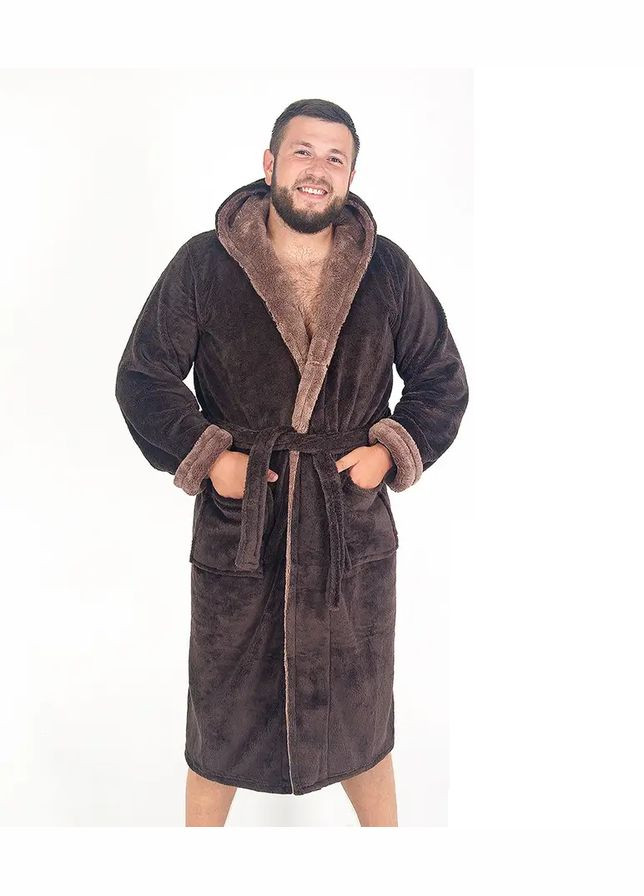 Халат махровий чоловічий довгий, теплий No Brand халат (296794098)