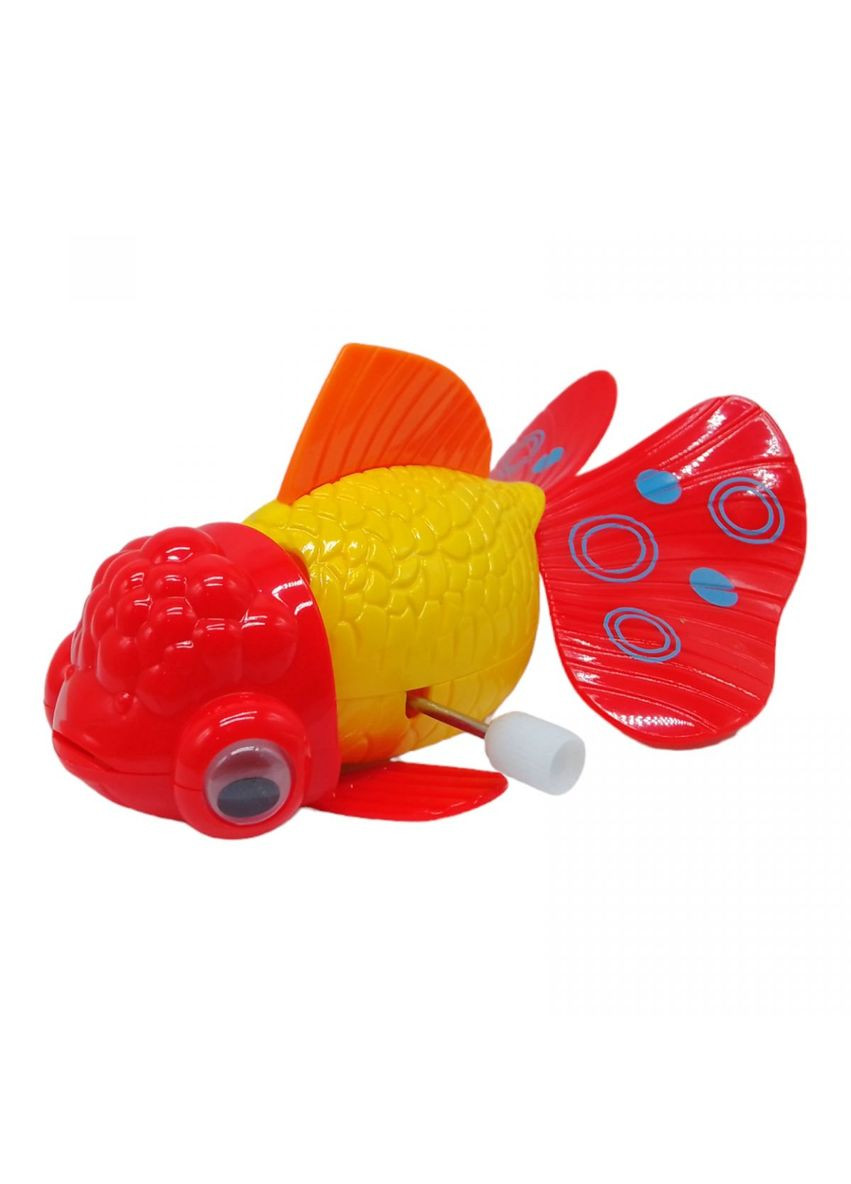 Заводная игрушка "Золотая рыбка" (желтая) MIC (294726897)