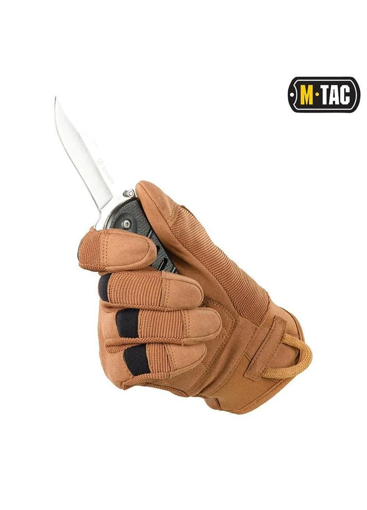 Тактические перчатки со встроенной защитой Assault Tactical Mk.6 Coyote ( ) Размер M-TAC (317202808)