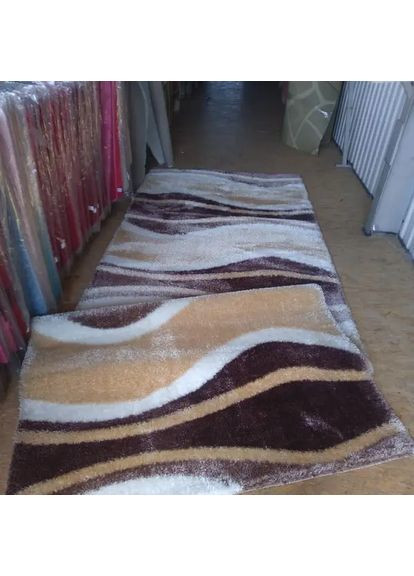 Ковровая дорожка 150 см Турция Konfetti Carpet 3D SHAGGY (352769533)