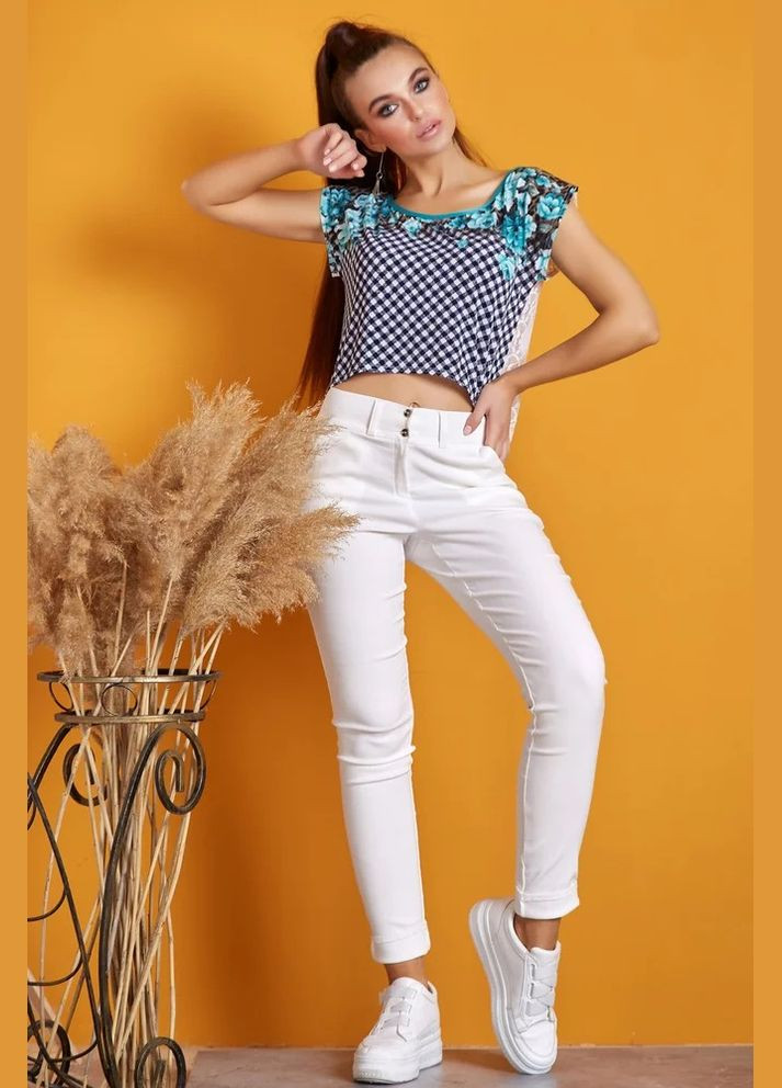 Голубая блуза Seventeen