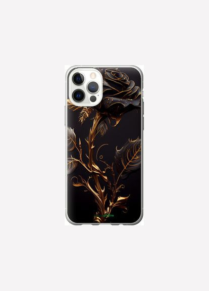 Чехол на iPhone 12 Pro Роза 3 "5552t-2052-2448" Endorphone (348068373)