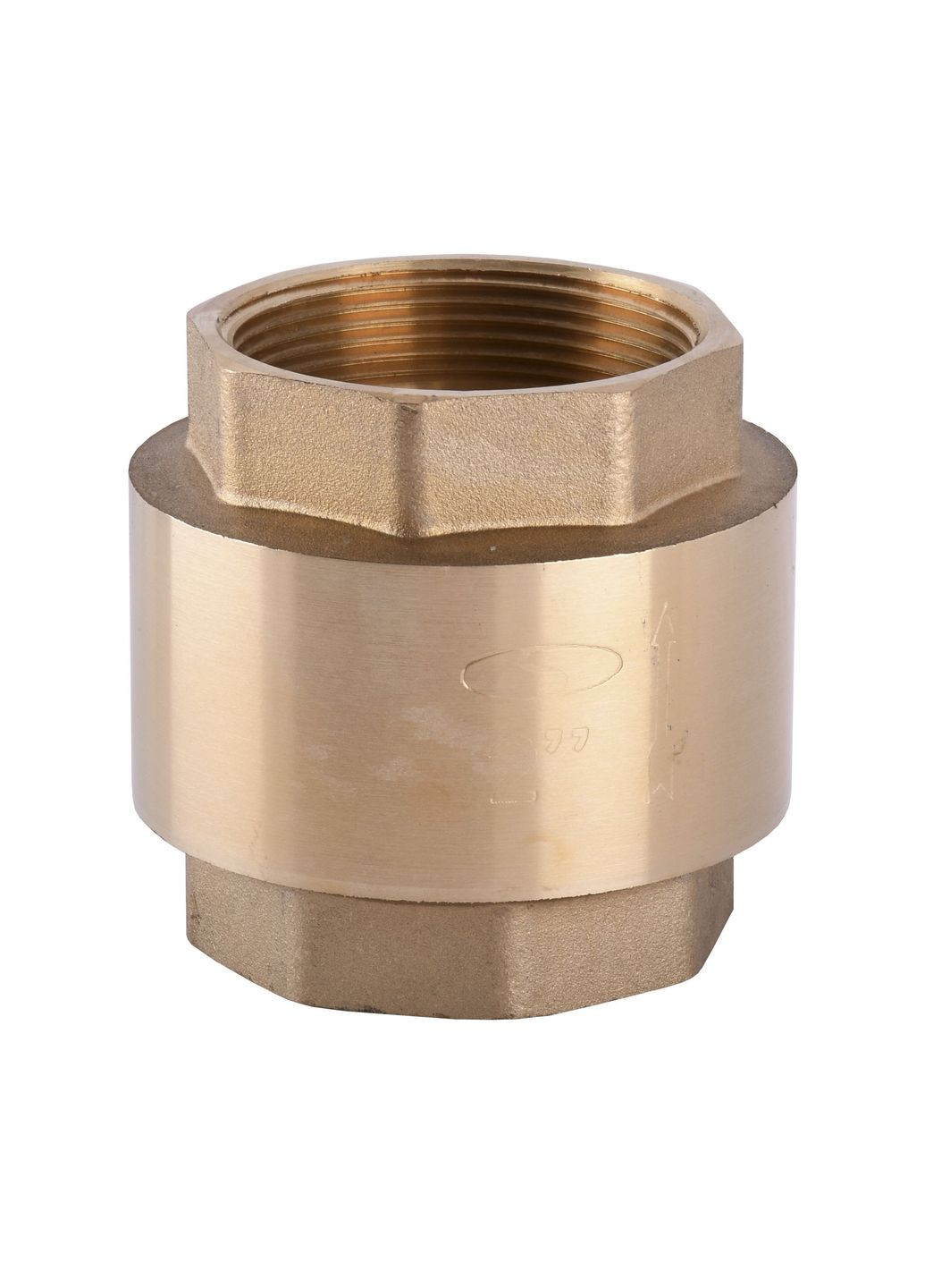 Клапан обратного хода воды 2″ C6022 лат. шток Solomon (338864361)