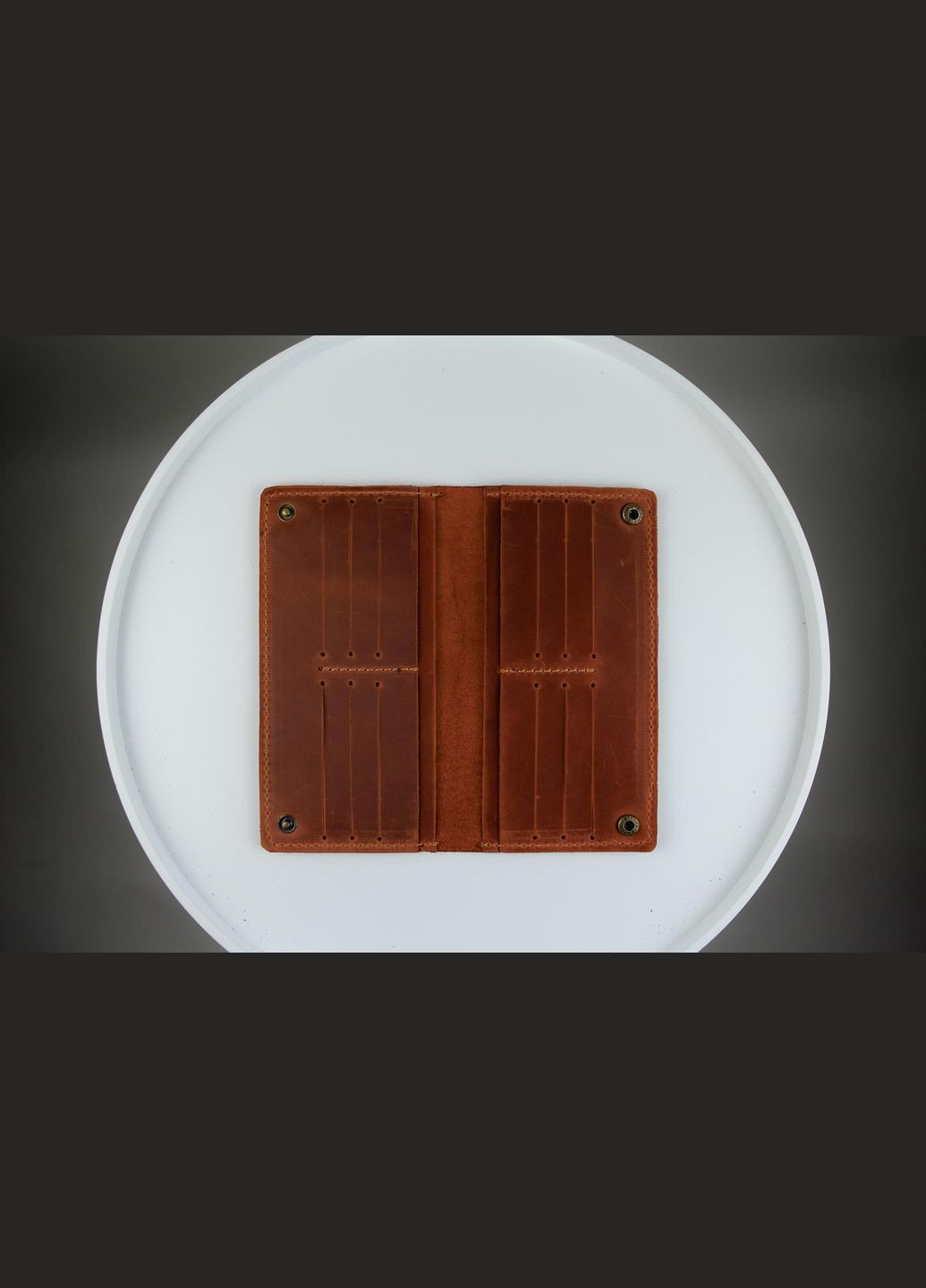 Мужское портмоне из натуральной кожи Crazy Horse тиснение крокодил SH008 (Светло-коричневый) SKILL (322605469)