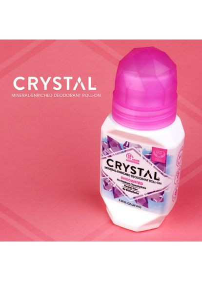 Минеральный шариковый дезодорант без запаха (66 мл) Crystal (373285586)