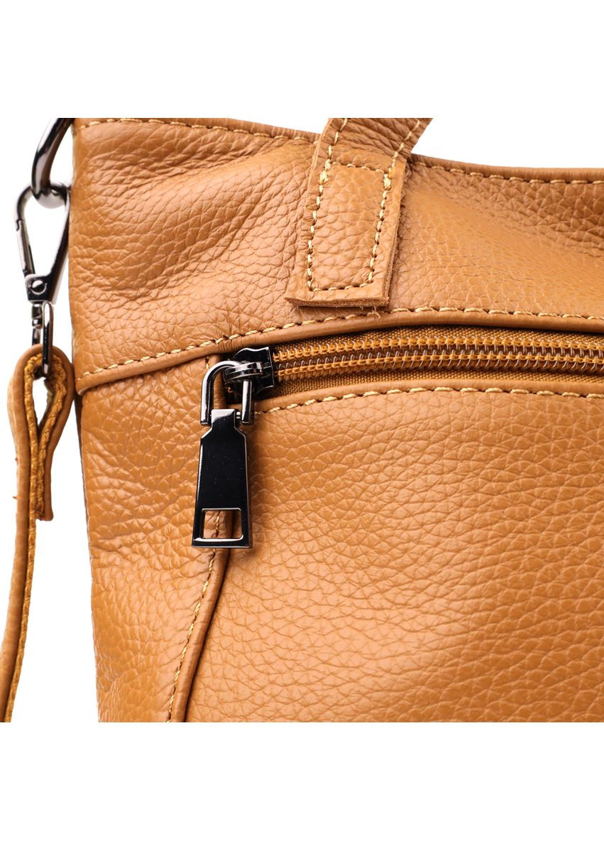 Стильная женская сумка из натуральной кожи 22994 Vintage (361679953)