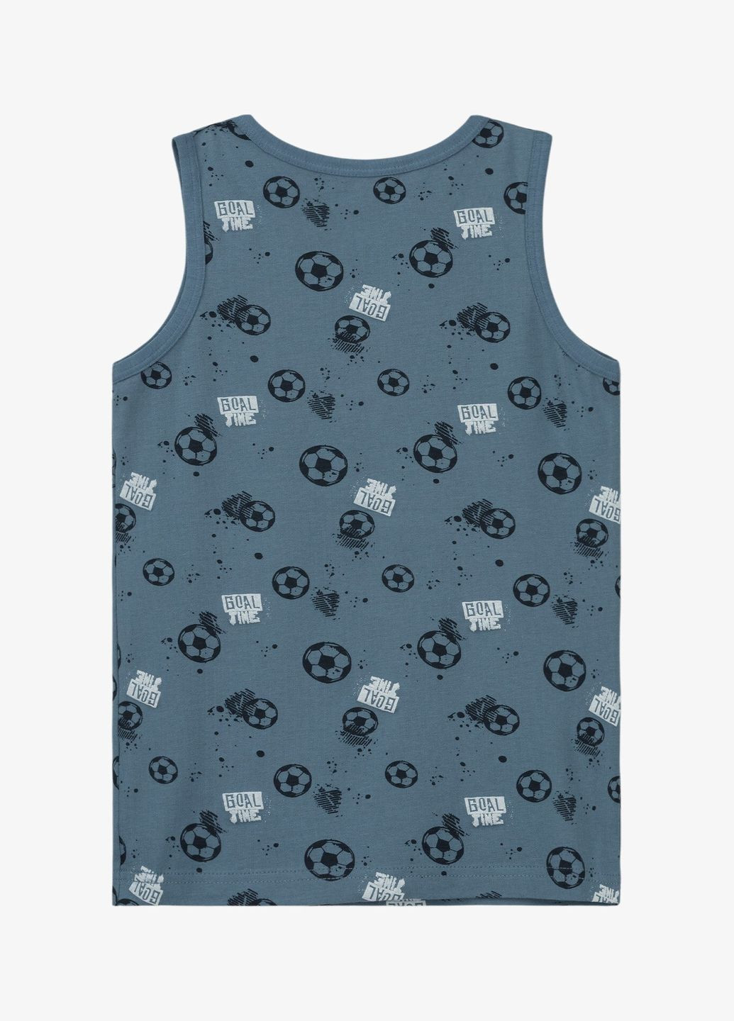 Синяя майка белье для мальчика 778113 116-122 см shop (2000999231650) Donella