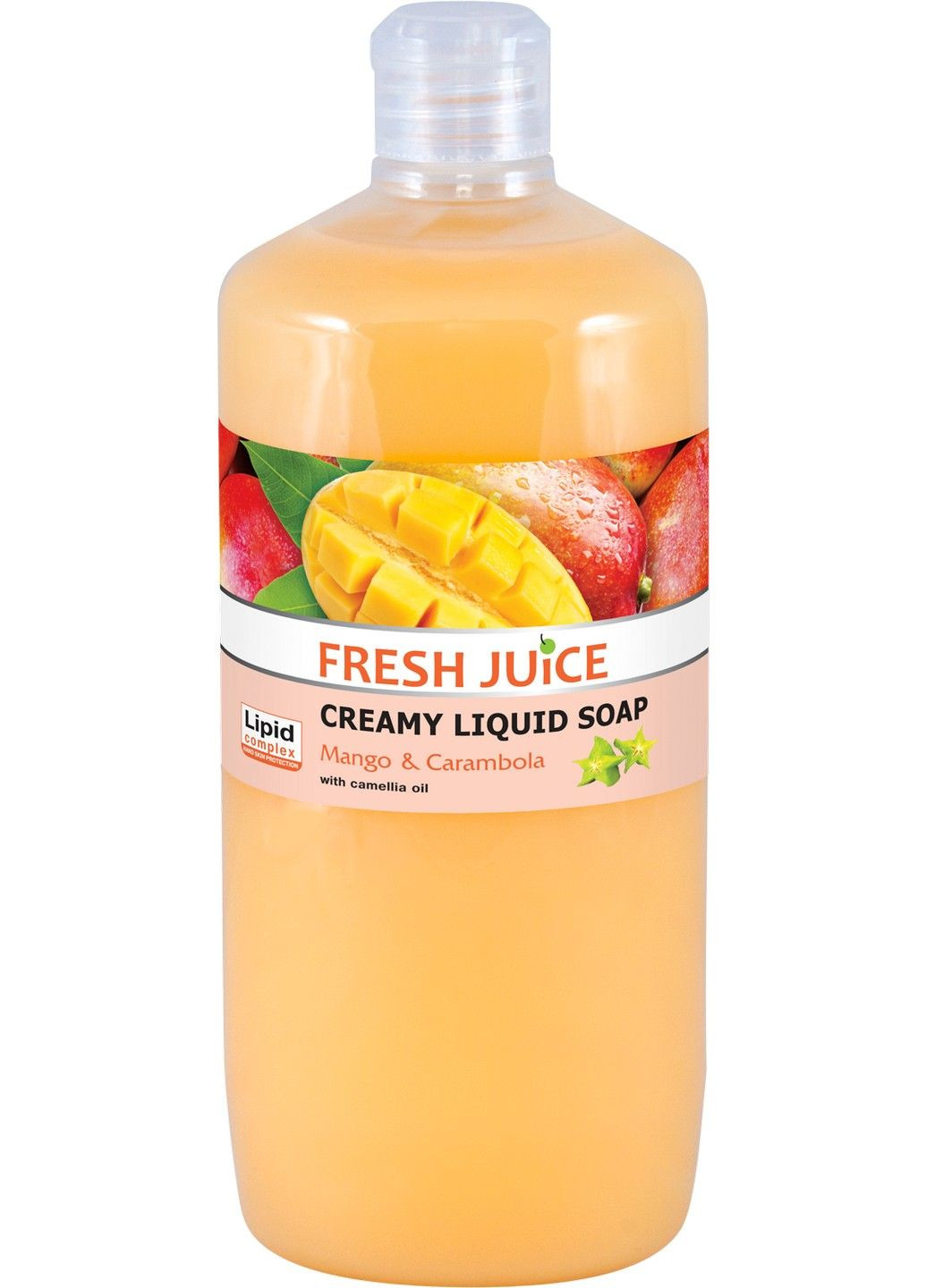 Крем-мило Mango&Carambola 1000 мл Fresh Juice (283017507)