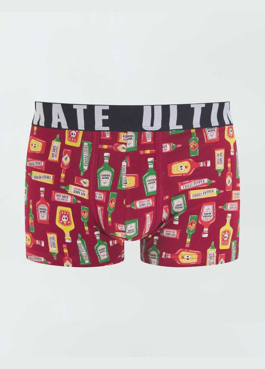 Трусы,бордовый в узоры, Kiabi (325453438)