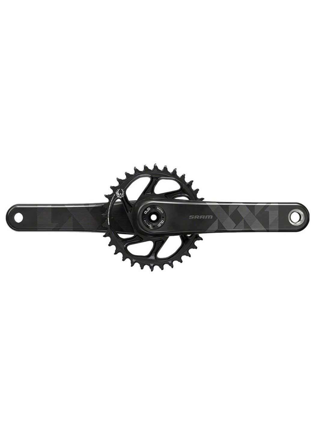 Шатуны XX1 EAGLE AM FC XX1 EAGLE DUB 170 BLK DM 34T Sram (369653169)