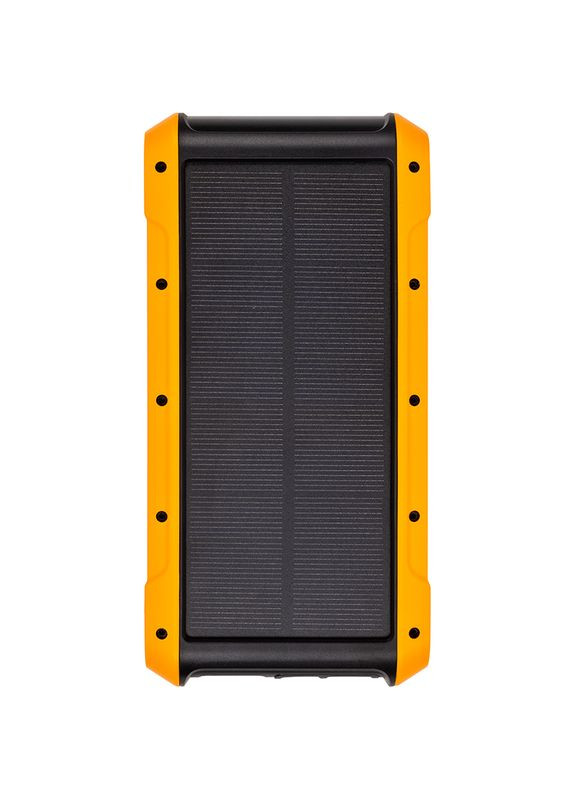 Мобільна батарея 20000mAh, PD 18W, USB-C, 2xUSB-A, QC3.0, Wireless, Solar panel 5.5V-0,2A PowerPlant (315435833)