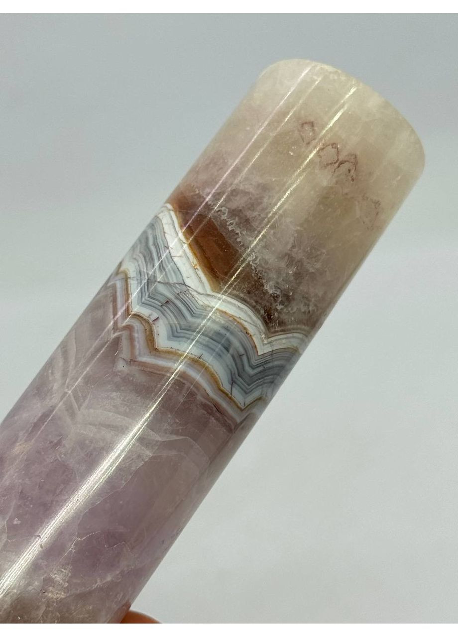 Циліндр з аметисту та агату 30 мм 21.5 см Комбінований No Brand (372468039)