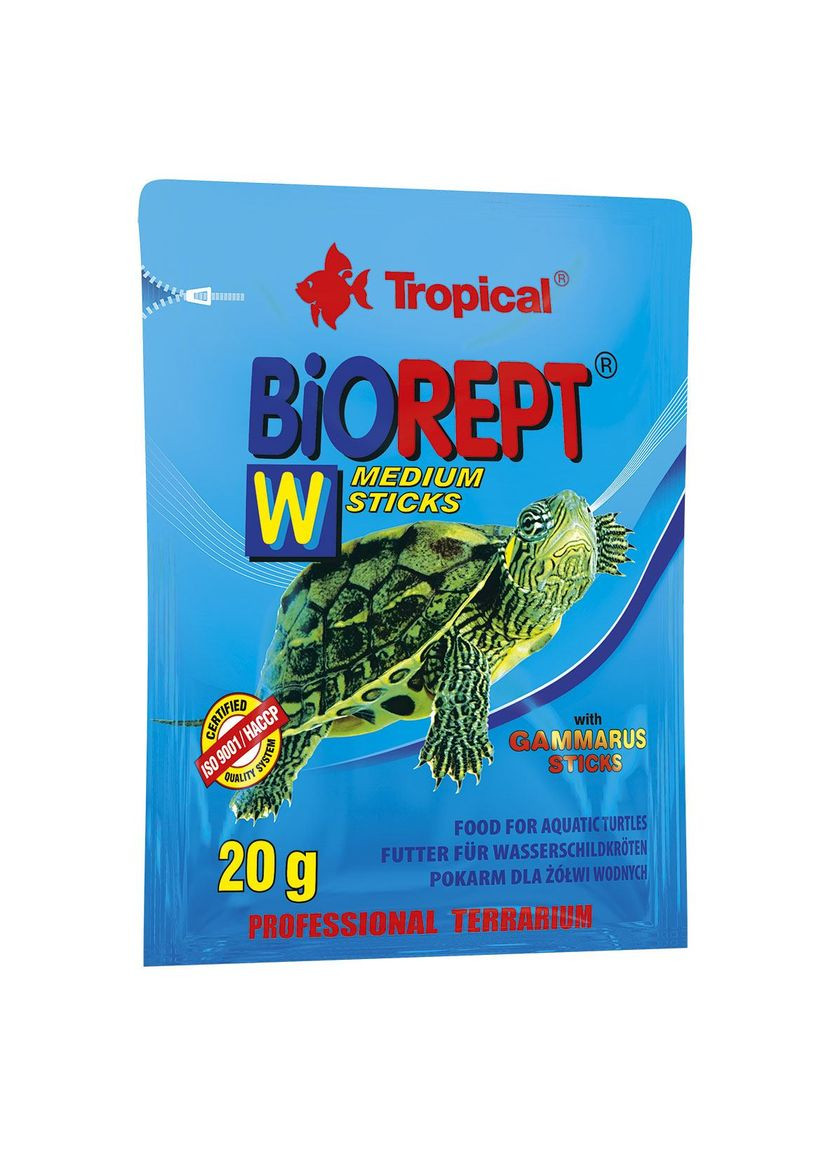 Корм Biorept W для земноводних і водних черепах 67 мл / 20 г (5900469113417) Tropical (279568688)