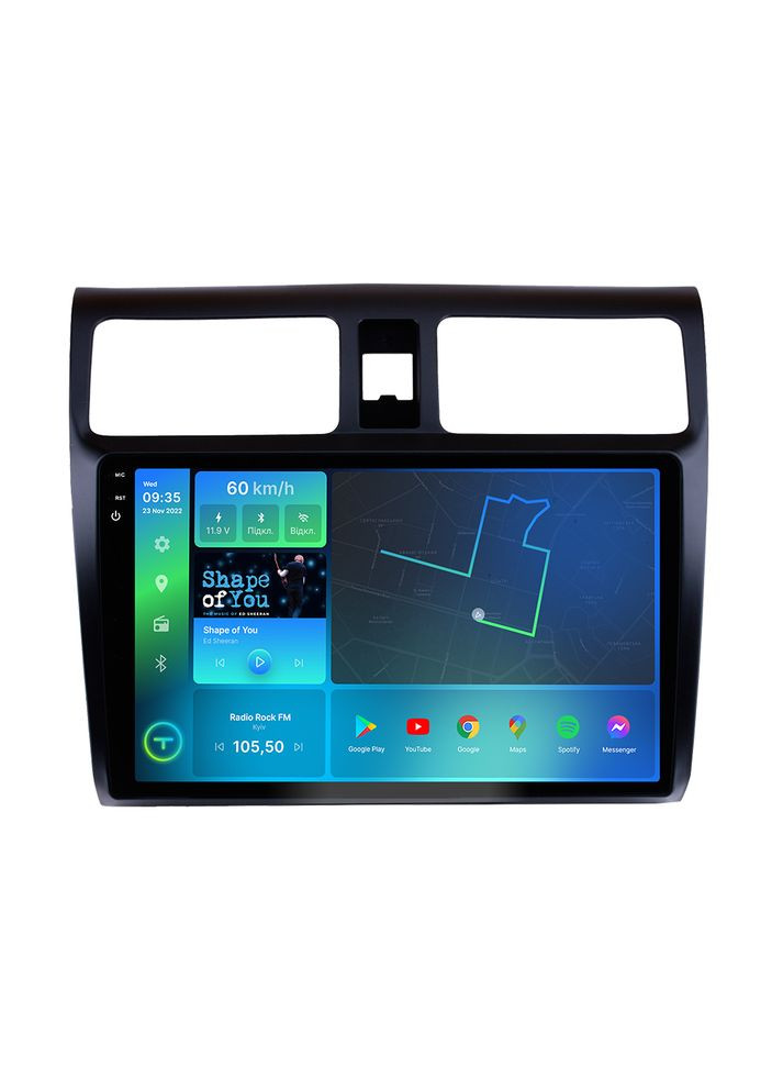 Штатная магнитола 2K Suzuki Swift 20042010, Dzire 2008-2010 F10464 4G Carplay DSP Torssen (307089880)