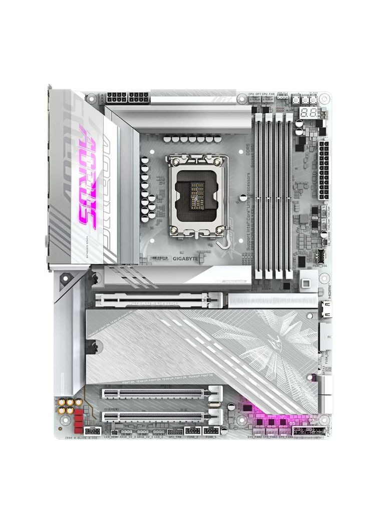 Материнська плата Z890 Aorus Elite X Ice Socket 1851 Gigabyte (336952242)