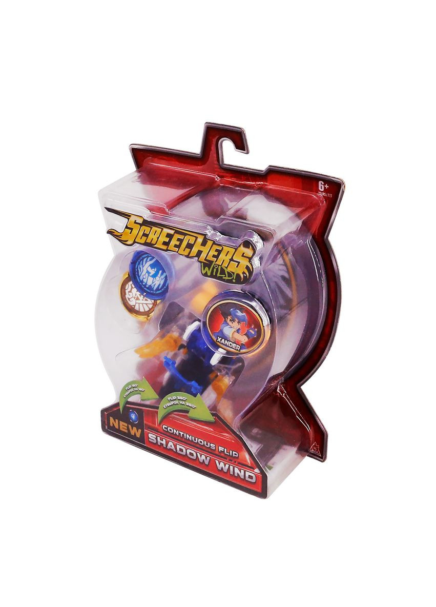 Машинка-трансформер S2 L1 Шедоу Винд () Screechers Wild EU684101 (331860854)