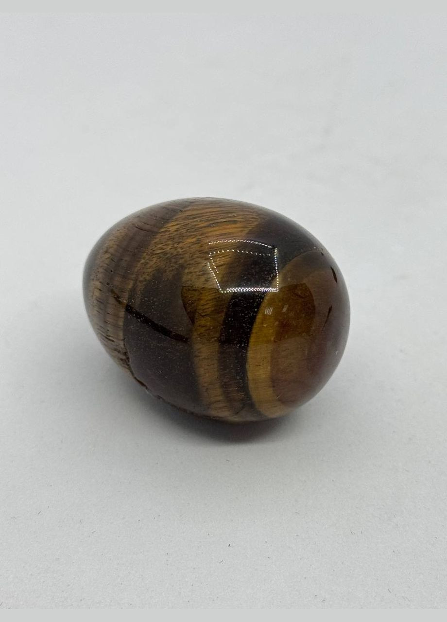 Яйцо из тигрового глаза 40*30 мм Коричневый No Brand (335249184)