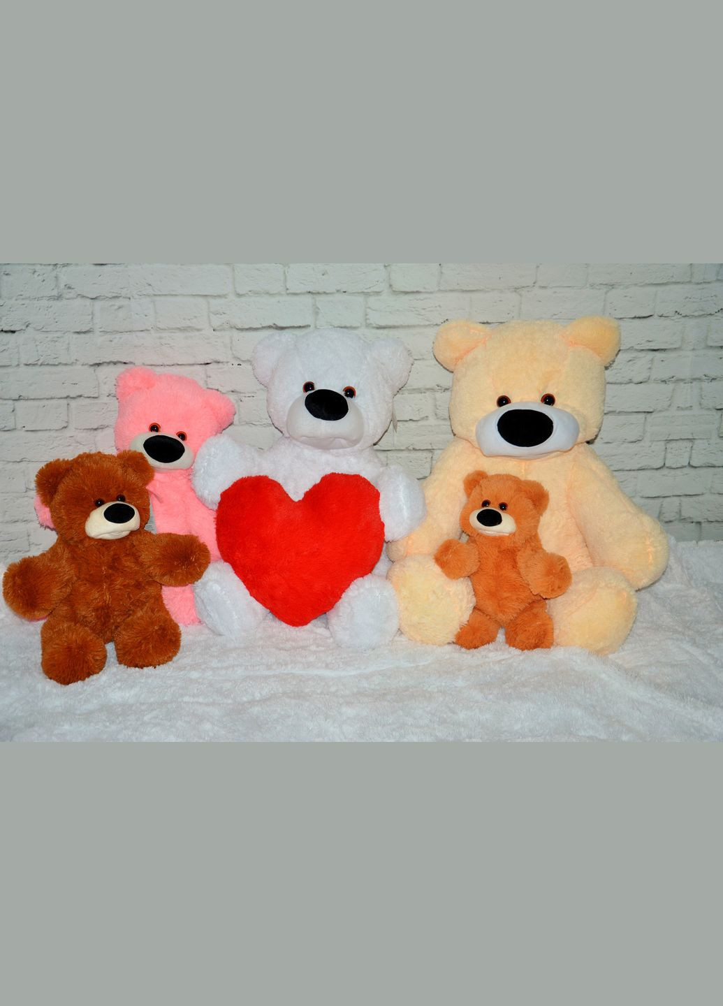 Плюшевая игрушка Медведь Бублик 95 см медовый Алина (280915608)