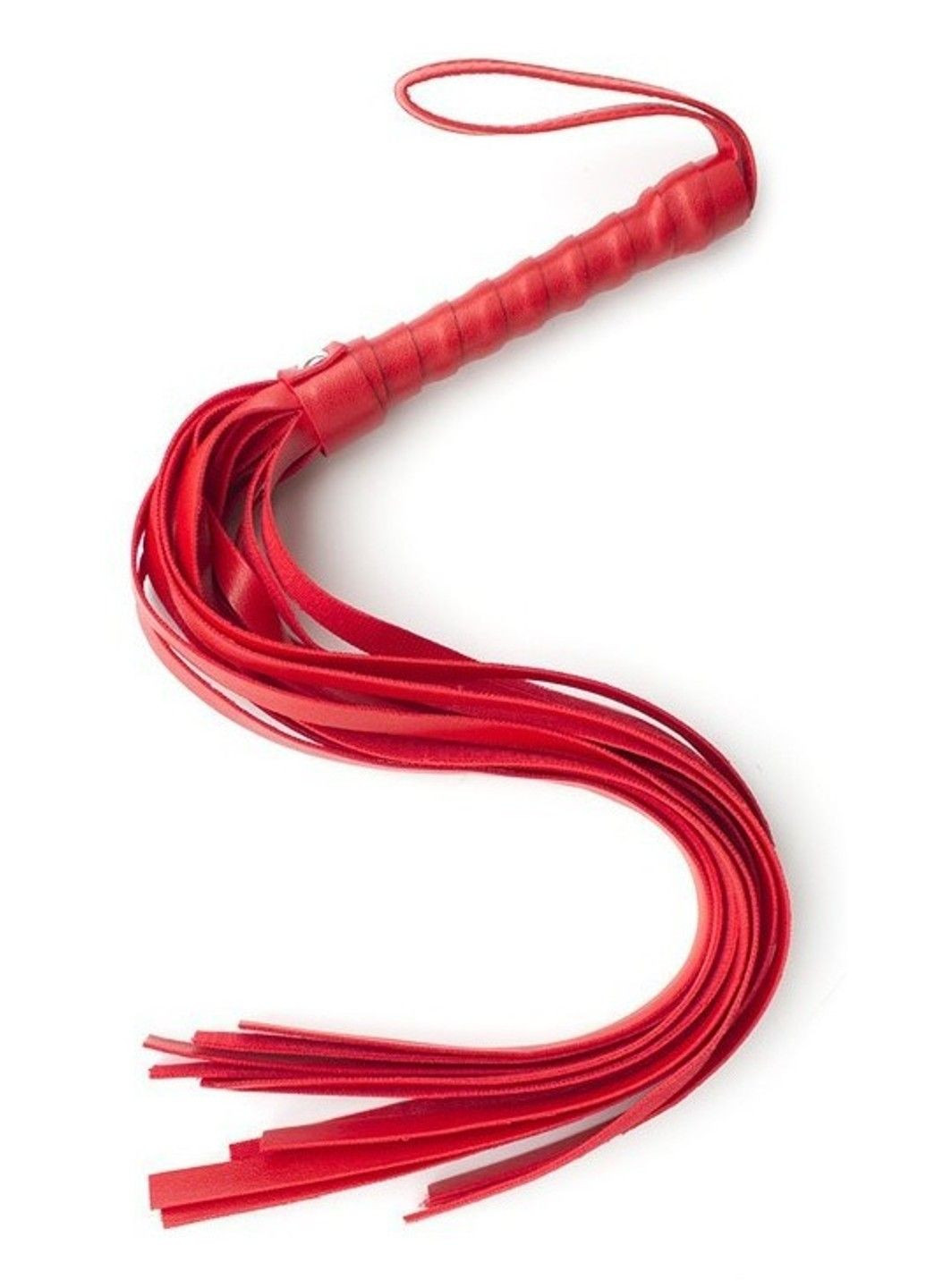 БДСМ-батіг (флогер) червоного кольору довжина 55 см. We Love (284279264)