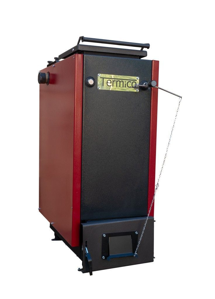 Шахтный котел КДГ 12 кВт Красный termico (365730399)