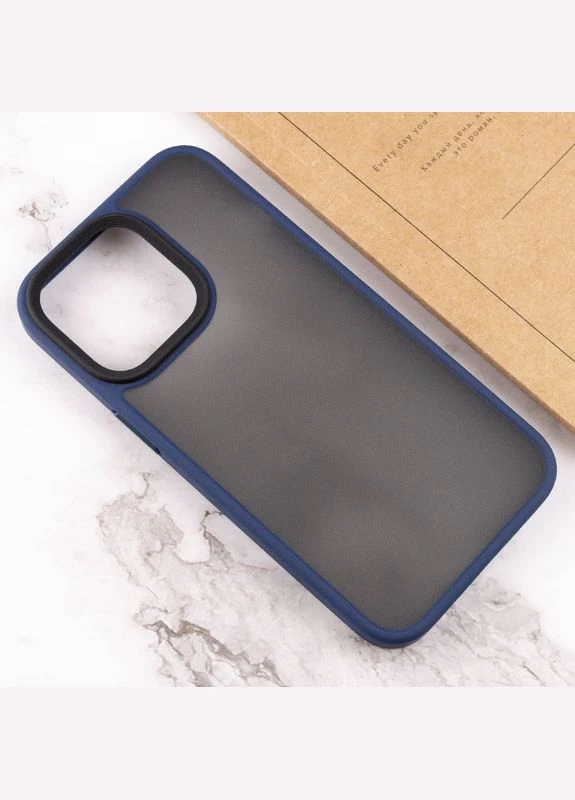 TPU+PC чехол Metal Buttons для Apple iPhone 14 Pro (6.1") Epik (335075207)