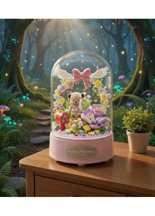 Конструктор Pink Cutie Sweet Teddy Bear 359 деталей Разноцветный (2104619318) No Brand (395124827)
