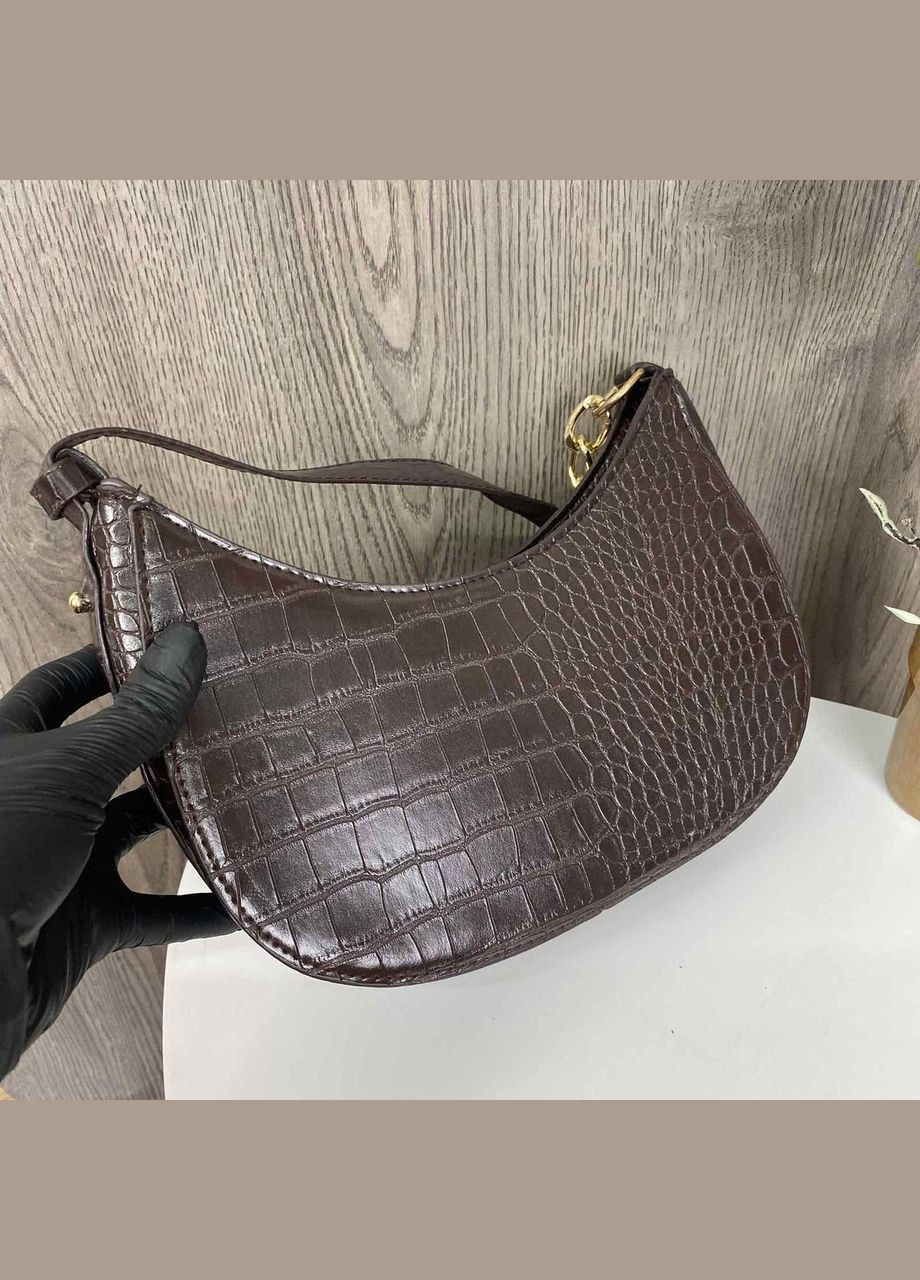 Мини сумка клатч, женская сумка кросс-боди, маленькая сумочка через плечо для девочек крокодила No Brand (334731200)